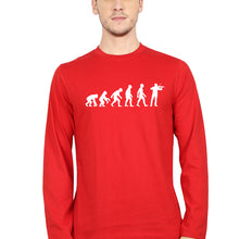 Load image into Gallery viewer, Violin Evolution Full Sleeves T-Shirt for Men-Red-Ektarfa.online

