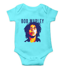 Load image into Gallery viewer, Bob Marley Kids Romper For Baby Boy/Girl-0-5 Months(18 Inches)-Sky Blue-Ektarfa.online
