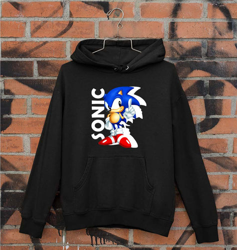 Sonic Unisex Hoodie for Men/Women-Black-Ektarfa.online