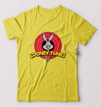 Load image into Gallery viewer, Looney Tunes T-Shirt for Men-S(38 Inches)-Yellow-Ektarfa.online
