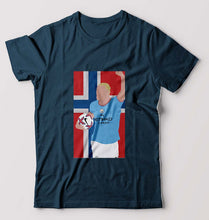 Load image into Gallery viewer, Erling Haaland T-Shirt for Men-Petrol Blue-Ektarfa.online
