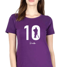 Load image into Gallery viewer, Sachin Tendulkar T-Shirt for Women-Purple-Ektarfa.online
