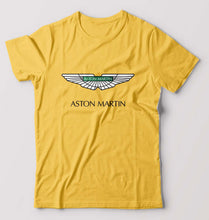 Load image into Gallery viewer, Aston Martin T-Shirt for Men-S(38 Inches)-Golden yellow-Ektarfa.online
