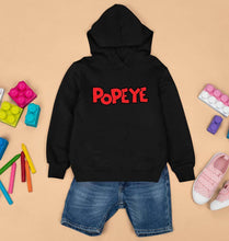 Load image into Gallery viewer, Popeye Kids Hoodie for Boy/Girl-0-1 Year(22 Inches)-Black-Ektarfa.online
