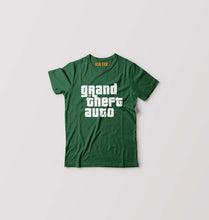 Load image into Gallery viewer, Grand Theft Auto (GTA) Kids T-Shirt for Boy/Girl-0-1 Year(20 Inches)-Dark Green-Ektarfa.online
