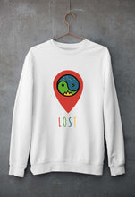 Load image into Gallery viewer, Travel Lost Unisex Sweatshirt for Men/Women-White-Ektarfa.online
