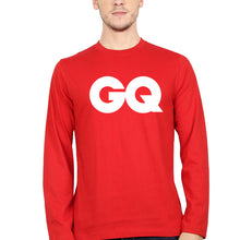 Load image into Gallery viewer, GQ Magazine Full Sleeves T-Shirt for Men-Red-Ektarfa.online
