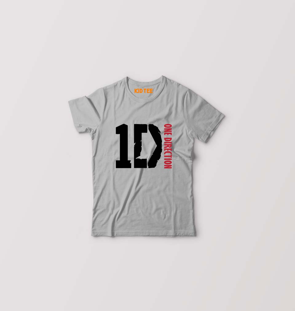 One Direction Kids T-Shirt for Boy/Girl-0-1 Year(20 Inches)-Grey-Ektarfa.online