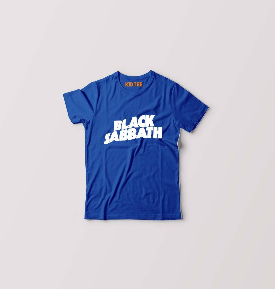 Black Sabbath Kids T-Shirt for Boy/Girl-0-1 Year(20 Inches)-Royal Blue-Ektarfa.online