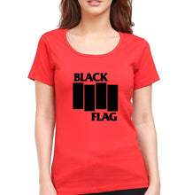 Load image into Gallery viewer, Black Flag T-Shirt for Women-Red-Ektarfa.online
