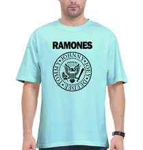 Load image into Gallery viewer, Ramones Oversized T-Shirt for Men-Mint-Ektarfa.online
