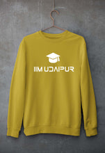 Load image into Gallery viewer, IIM Udaipur Unisex Sweatshirt for Men/Women-S(40 Inches)-Mustard Yellow-Ektarfa.online
