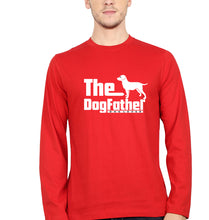 Load image into Gallery viewer, Dog Father Full Sleeves T-Shirt for Men-Red-Ektarfa.online
