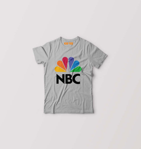 NBC Kids T-Shirt for Boy/Girl-Grey-Ektarfa.online