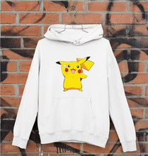 Load image into Gallery viewer, Pikachu Unisex Hoodie for Men/Women-S(40 Inches)-White-Ektarfa.online
