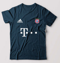 Load image into Gallery viewer, FC Bayern Munich 2021-22 T-Shirt for Men-S(38 Inches)-Petrol Blue-Ektarfa.online
