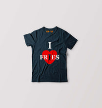 Load image into Gallery viewer, I Love Fridays Kids T-Shirt for Boy/Girl-Petrol Blue-Ektarfa.online
