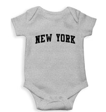 Load image into Gallery viewer, New York Kids Romper For Baby Boy/Girl-Grey-Ektarfa.online
