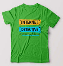 Load image into Gallery viewer, Internet T-Shirt for Men-flag green-Ektarfa.online
