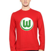 Load image into Gallery viewer, Wolfsburg Full Sleeves T-Shirt for Men-Red-Ektarfa.online
