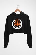 Load image into Gallery viewer, Call of Duty (COD) Crop HOODIE FOR WOMEN-Black-Ektarfa.online
