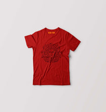 Load image into Gallery viewer, Medusa Kids T-Shirt for Boy/Girl-Red-Ektarfa.online
