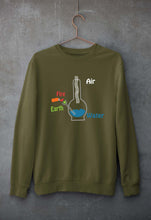 Load image into Gallery viewer, Element Bong Unisex Sweatshirt for Men/Women-Olive Green-Ektarfa.online
