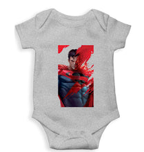 Load image into Gallery viewer, Superman Superhero Kids Romper For Baby Boy/Girl-0-5 Months(18 Inches)-Grey-Ektarfa.online
