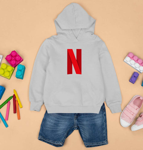 Netflix Kids Hoodie for Boy/Girl-Grey-Ektarfa.online