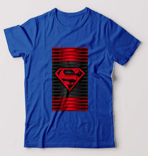 Load image into Gallery viewer, Superman Superhero T-Shirt for Men-Royal Blue-Ektarfa.online
