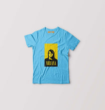 Load image into Gallery viewer, Nirvana Kids T-Shirt for Boy/Girl-Sky Blue-Ektarfa.online
