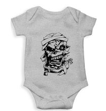 Load image into Gallery viewer, Iron Maiden Kids Romper For Baby Boy/Girl-0-5 Months(18 Inches)-Grey-Ektarfa.online
