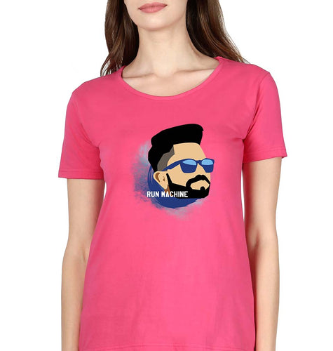 Virat Kohli T-Shirt for Women-Pink-Ektarfa.online