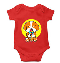 Load image into Gallery viewer, Puppy Kids Romper Kids Romper For Baby Boy/Girl-0-5 Months(18 Inches)-RED-Ektarfa.online
