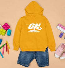 Load image into Gallery viewer, optimum nutrition (ON) Kids Hoodie for Boy/Girl-Mustard Yellow-Ektarfa.online
