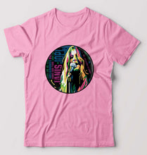 Load image into Gallery viewer, Janis Joplin T-Shirt for Men-Light Baby Pink-Ektarfa.online
