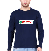 Load image into Gallery viewer, Castrol Full Sleeves T-Shirt for Men-Navy Blue-Ektarfa.online
