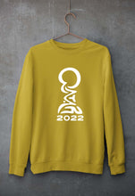 Load image into Gallery viewer, FIFA World Cup Qatar 2022 Unisex Sweatshirt for Men/Women-S(40 Inches)-Mustard Yellow-Ektarfa.online
