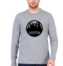 Load image into Gallery viewer, Led Zeppelin Full Sleeves T-Shirt for Men-Grey-Ektarfa.online
