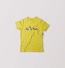 Load image into Gallery viewer, Penguins of Madagascar Kids T-Shirt for Boy/Girl-Yellow-Ektarfa.online
