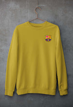 Load image into Gallery viewer, Barcelona Logo Unisex Sweatshirt for Men/Women-Mustard Yellow-Ektarfa.online
