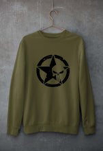 Load image into Gallery viewer, Punisher Unisex Sweatshirt for Men/Women-Olive Green-Ektarfa.online

