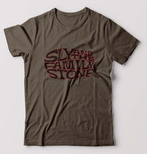 Load image into Gallery viewer, Sly and the Family Stone T-Shirt for Men-Olive Green-Ektarfa.online
