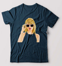 Load image into Gallery viewer, Taylor Swift T-Shirt for Men-S(38 Inches)-Petrol Blue-Ektarfa.online
