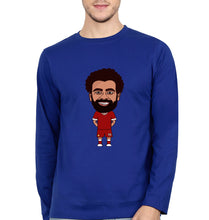 Load image into Gallery viewer, Mohamed Salah Full Sleeves T-Shirt for Men-Royal Blue-Ektarfa.online
