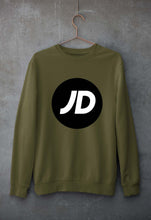 Load image into Gallery viewer, JD Sports Unisex Sweatshirt for Men/Women-S(40 Inches)-Olive Green-Ektarfa.online
