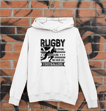 Load image into Gallery viewer, Rugby Unisex Hoodie for Men/Women-White-Ektarfa.online
