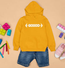 Load image into Gallery viewer, Gym Focus Kids Hoodie for Boy/Girl-Mustard Yellow-Ektarfa.online
