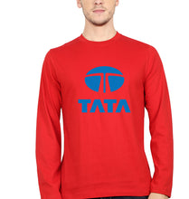 Load image into Gallery viewer, Tata Full Sleeves T-Shirt for Men-Red-Ektarfa.online
