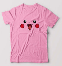 Load image into Gallery viewer, Pikachu T-Shirt for Men-Light Baby Pink-Ektarfa.online
